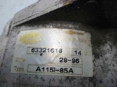 Recambio de alternador para fiat brava (182) 1.9 diesel referencia OEM IAM 63321618 MAGNETI MARELLI