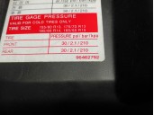 Recambio de guantera para chevrolet aveo 1.4 cat referencia OEM IAM 96462792 