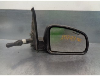 Replacement right wing mirror for Opel Meriva A 1.7 16V OEM IAM reference 93494574 MANUAL BLACK 5 DOORS