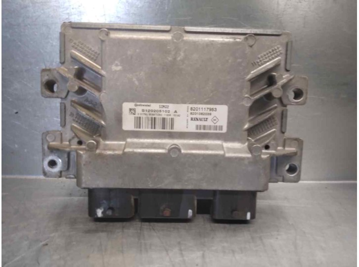 Recambio de centralita motor uce para dacia sandero ambiance referencia OEM IAM 8201117953 S120205102A CONTINENTAL