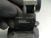 Recambio de cinturon seguridad trasero central para dacia sandero ambiance referencia OEM IAM 531836 5 PUERTAS