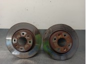 Recambio de disco freno delantero para dacia sandero ambiance referencia OEM IAM 