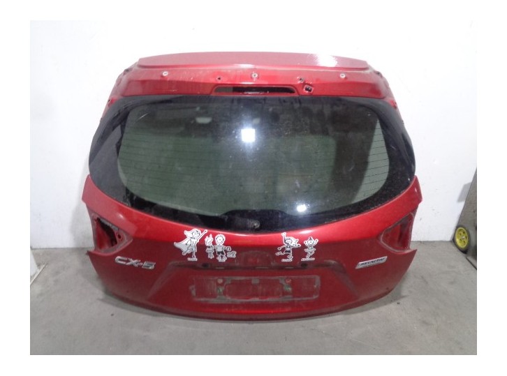 Recambio de porton trasero para mazda cx-5 2.0 cat referencia OEM IAM KDY46202XD GRANATE 5 PUERTAS