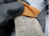 Recambio de cinturon seguridad trasero izquierdo para chevrolet aveo 1.4 cat referencia OEM IAM 96428893  4 PUERTAS