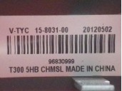 Recambio de luz central de freno para chevrolet aveo 1.3 diesel cat referencia OEM IAM 96830999  