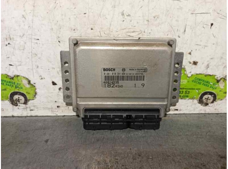 Engine ECU replacement part for Fiat Brava (182) 1.9 JTD CAT OEM IAM reference 46814535 0281010341 BOSCH