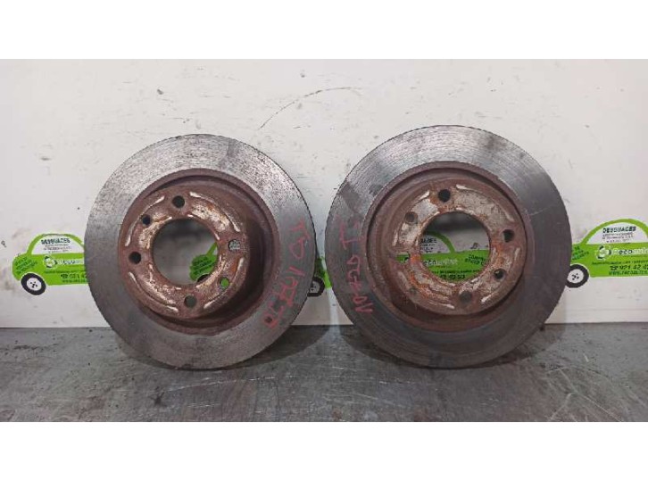 Replacement rear brake disc for Citroën C5 Saloon 2.0 16V CAT (RFJ / EW10A) OEM IAM reference 