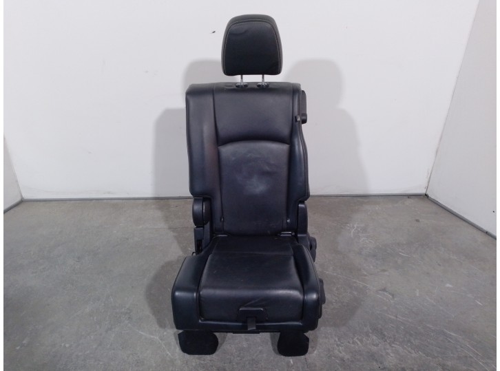 Replacement rear left seats for Fiat Freemont (345) 2.0 16V Multijet CAT OEM IAM reference K68042256AA BLACK LEATHER 