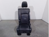 Replacement rear left seats for Fiat Freemont (345) 2.0 16V Multijet CAT OEM IAM reference K68042256AA BLACK LEATHER 