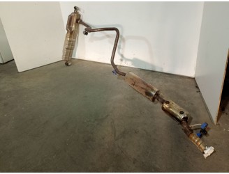 Recambio de tubo escape completo para nissan juke (f16_) 1.6 hybrid referencia OEM IAM 201004430R 201004430R 