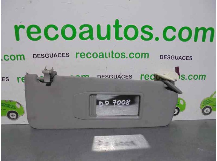 Recambio de parasol derecho para bmw serie 5 gran turismo (f07) 535d referencia OEM IAM 51169177492 