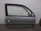 Recambio de puerta delantera derecha para seat arosa (6h1) 1.0 referencia OEM IAM 6X3831052AJ GRIS 3 PUERTAS