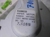 Replacement rear wiper motor for Hyundai Accent (X3) 1.5 12V CAT OEM IAM reference 9870022000 