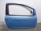 Recambio de puerta delantera derecha para ford ka (ccu) 1.3 tdci cat referencia OEM IAM 1542363 AZUL CLARO 3 PUERTAS