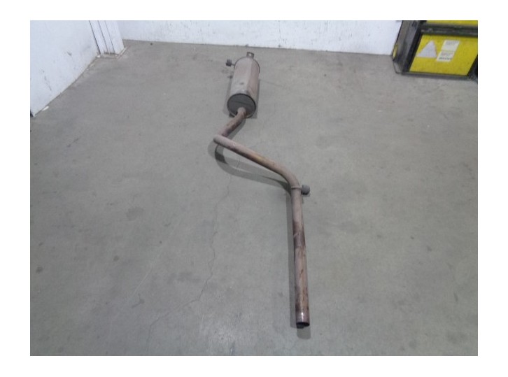 Replacement complete exhaust pipe for Seat Ibiza (6J5) 1.6 16V OEM IAM reference 6Q0120AG 