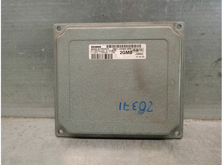 Recambio de centralita motor uce para ford focus berlina (cap) 1.6 16v cat referencia OEM IAM 7M5112A650AFB S118934202B SIEMENS