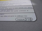 Recambio de parasol derecho para citroën c-crosser 2.2 hdi fap cat referencia OEM IAM 7430A318 