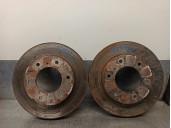 Recambio de disco freno delantero para mitsubishi montero (v60/v70) 3.2 di-d cat referencia OEM IAM MR407116  