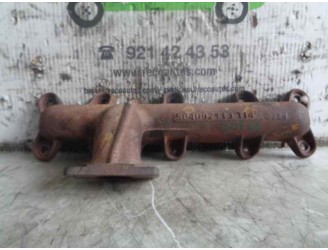 Recambio de colector escape para fiat ducato caja cerrada 15 (desde 03.02) 2.3 jtd cat referencia OEM IAM 504092113 