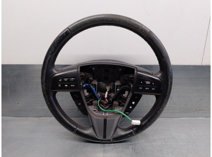 Replacement steering wheel for Mazda CX-7 (ER) 2.2 turbodiesel CAT OEM IAM reference EH50110827 484301CA0A 
