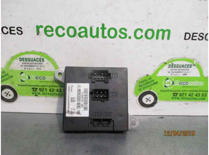 Recambio de modulo electronico para mercedes-benz clase e (w211) berlina 3.2 cdi cat referencia OEM IAM 2115452132 