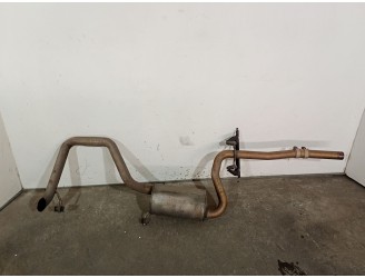 Recambio de tubo escape trasero para volkswagen golf vi (5k1) 1.6 tdi referencia OEM IAM 1K0253411CK 5K6253181S 