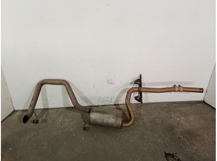 Recambio de tubo escape trasero para volkswagen golf vi (5k1) 1.6 tdi referencia OEM IAM 1K0253411CK 5K6253181S 