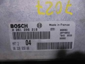 Recambio de centralita motor uce para peugeot 206 berlina xs referencia OEM IAM 9632693980 0261206216 BOSCH