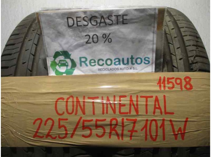 Recambio de neumatico continental para mercedes-benz clase cl (w215) coupe 5.0 v8 24v cat referencia OEM IAM 22555R17101W CONTIN