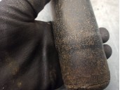 Recambio de amortiguador trasero izquierdo para land rover defender (ld) 2.5 tdi referencia OEM IAM 81164830  