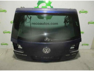 Recambio de porton trasero para volkswagen touareg (7la) 5.0 v10 tdi cat (ayh) referencia OEM IAM 2425682 AZUL 5 PUERTAS