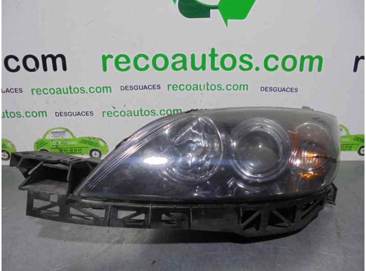 Recambio de faro izquierdo para mazda 3 berlina (bk) 2.0 diesel cat referencia OEM IAM BN8V510L0C 5 PUERTAS