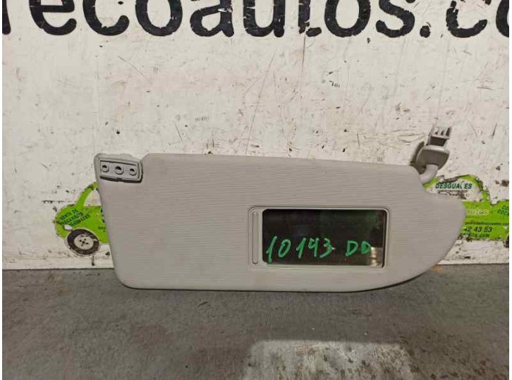 Recambio de parasol derecho para seat ibiza (6j5) 1.4 16v referencia OEM IAM 6L0857522E  