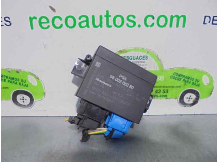 Replacement electronic module for Peugeot 3008 1.6 16V OEM IAM reference 9800266380 