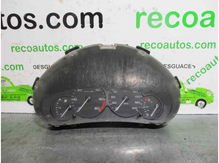 Recambio de cuadro instrumentos para peugeot 206 berlina x-line referencia OEM IAM 9656696080 000500110 