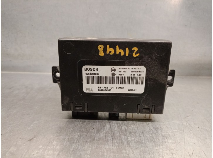 Recambio de modulo electronico para citroën c6 (td_) 2.7 hdi referencia OEM IAM 9649604380  0263004089 BOSCH