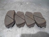 Recambio de pastillas de freno para kia carens (un) 2.0 crdi referencia OEM IAM 581011DE00  ROADHOUSE