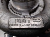 Recambio de turbocompresor para bmw serie 5 berlina (e60) 3.0 turbodiesel cat referencia OEM IAM 7794259H 7583515 GARRETT