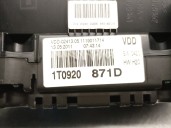 Recambio de cuadro instrumentos para volkswagen touran (1t3) 1.6 tdi referencia OEM IAM 1T0920871D f1T0920871D 