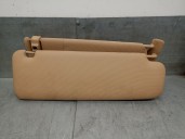 Replacement left sun visor for Porsche Cayenne (92A) 3.0 diesel OEM IAM reference 7P0857551D 95873155100 
