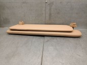 Replacement right sun visor for Porsche Cayenne (92A) 3.0 Diesel OEM IAM reference 7P0857552D 95873155200 
