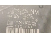 Recambio de faro derecho para opel zafira / zafira family b (a05) 1.9 cdti (m75) referencia OEM IAM 13252473 1216572 0301214202