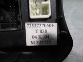 Replacement hazard warning switch for Fiat Doblò Cargo (223) 1.9 JTD CAT OEM IAM reference 7353727050 