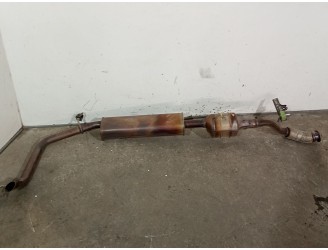 Recambio de tubo escape trasero para dacia duster (hm_) 1.0 tce 90 referencia OEM IAM 201002373R 200102986R 