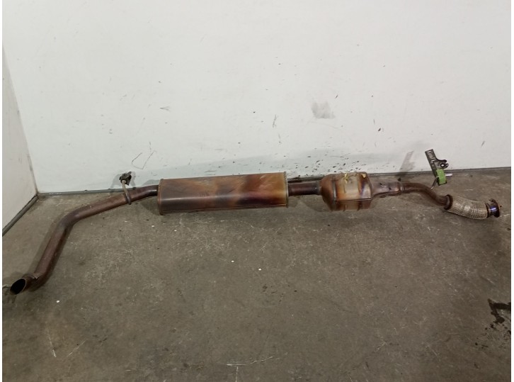 Recambio de tubo escape trasero para dacia duster (hm_) 1.0 tce 90 referencia OEM IAM 201002373R 200102986R 