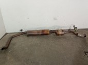 Recambio de tubo escape trasero para dacia duster (hm_) 1.0 tce 90 referencia OEM IAM 201002373R 200102986R 