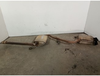 Recambio de tubo escape trasero para audi a4 berlina (8e) 1.9 tdi referencia OEM IAM 8E0253411AP 8E0253409BN 