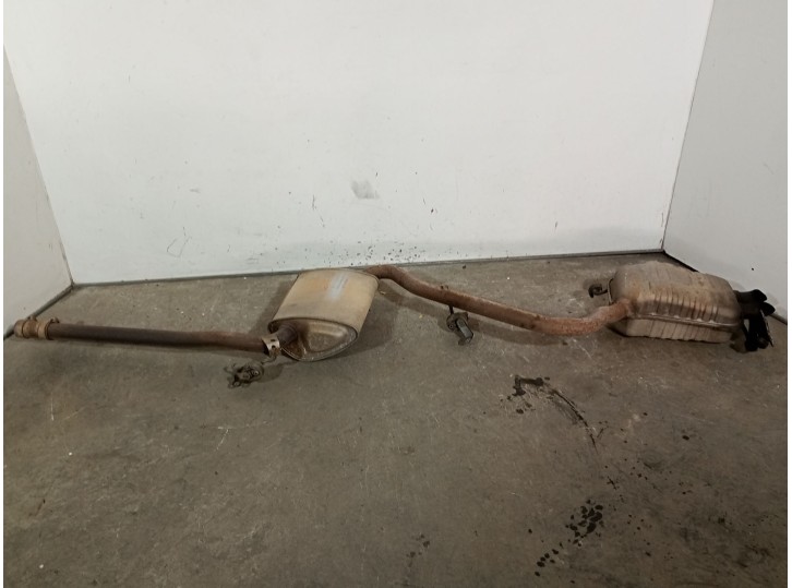 Recambio de tubo escape trasero para audi a4 berlina (8e) 1.9 tdi referencia OEM IAM 8E0253411AP 8E0253409BN 