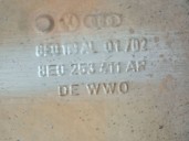 Recambio de tubo escape trasero para audi a4 berlina (8e) 1.9 tdi referencia OEM IAM 8E0253411AP 8E0253409BN 