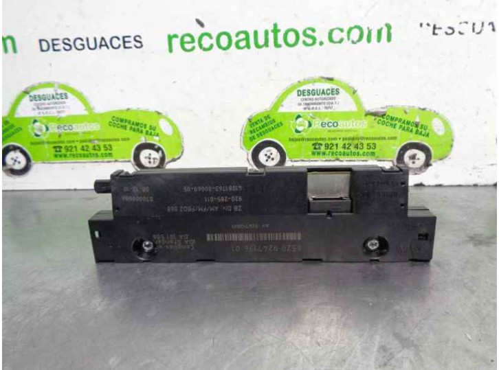 Recambio de antena para bmw serie 5 gran turismo (f07) 530d referencia OEM IAM 65209247136 